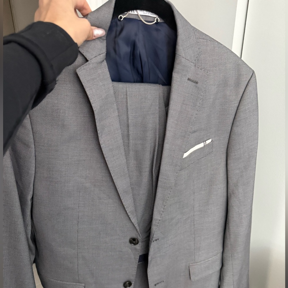 Zara Classic Gray Suit